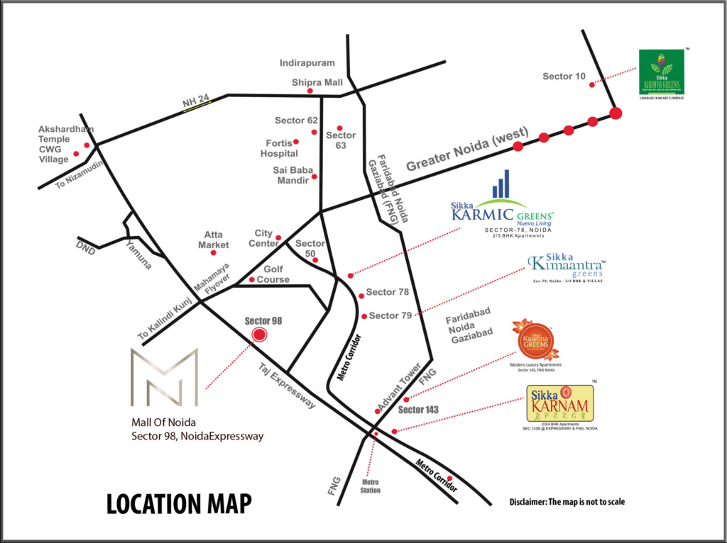 location of noida mall